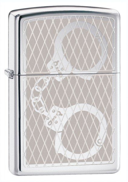 Zippo Handcuffs Bling